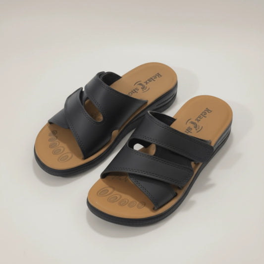 نعل أورتوبيديك طبي نسائي مع أناقة كلاسيكية