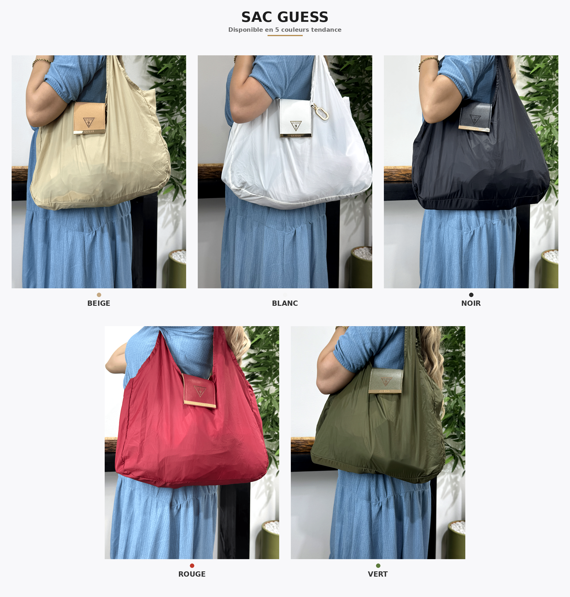 Sac à main Guess pour femme - Élégance et Style au Quotidien
